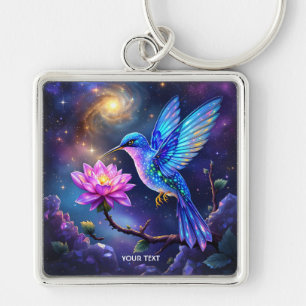 Porte-clés Fleur de fantaisie mignonne petit oiseau