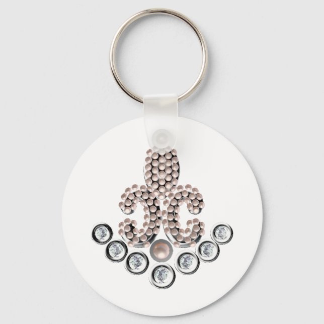 Porte-clés Fleur De Lis (Recto)