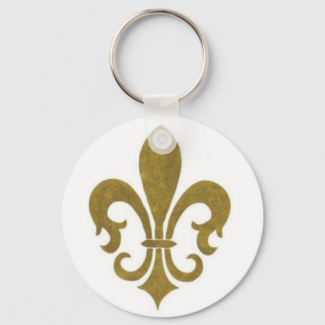 PORTE-CLÉS FLEUR DE LIS (Recto)