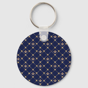 Porte-clés Fleur de Lis