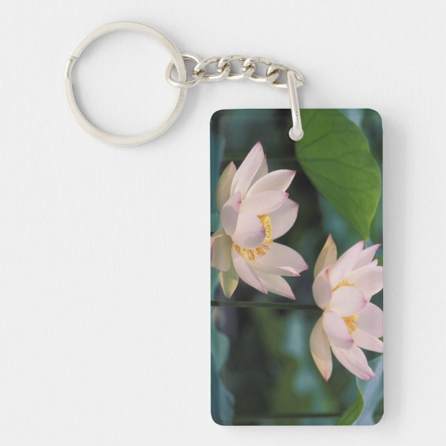 Porte-clés Fleur de lotus en fleurs, Chine (Devant)