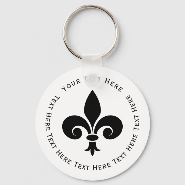 Porte-clés FLEUR DE LYS Keychain (Recto)