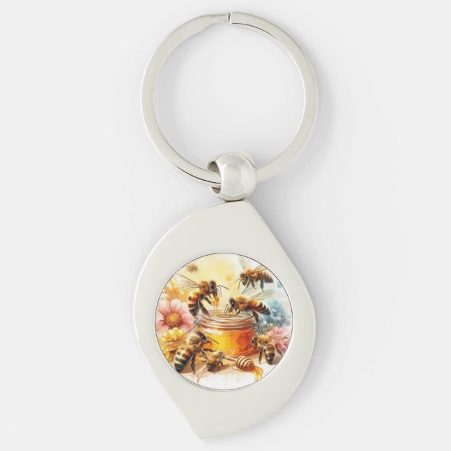 Porte-clés Fleur de Noël sauvage (Devant)