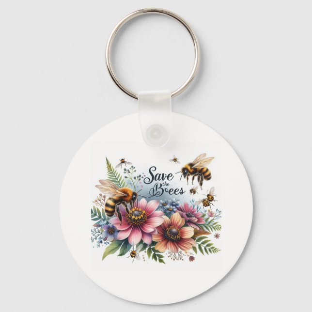 Porte-clés Fleur de Noël sauvage (Recto)