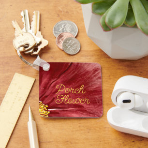 Porte-clés Fleur de porche / Original /