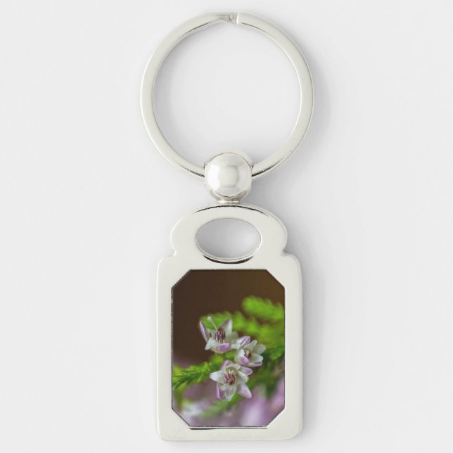Porte-clés Fleur de printemps de Heather à feuillage persista (Devant)