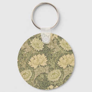 Porte-clés Fleur de Sauge Chrysanthème de William Morris