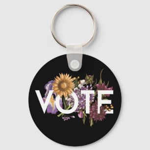 Porte-clés Fleur de tournesol vintage Élégante Féminine Allez