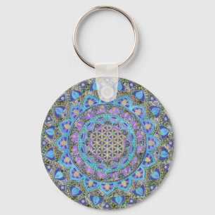 Porte-clés Fleur De Vie - Mandala India Style 2