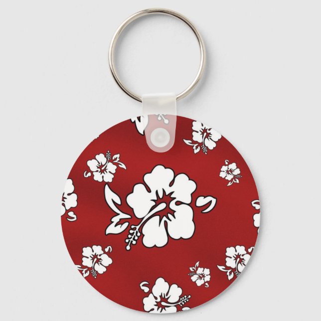 Porte-clés Fleur Hawaii (Recto)
