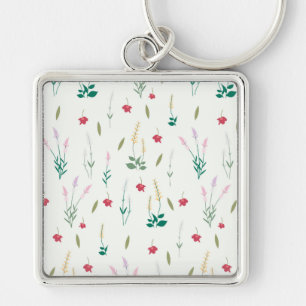 Porte-clés Fleur Motif Printemps Floral