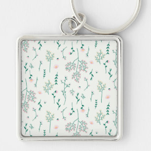 Porte-clés Fleur Motif Printemps Floral