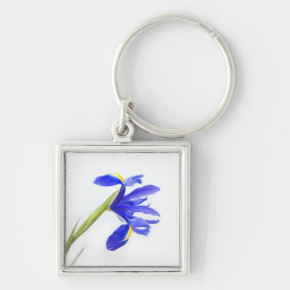 Porte-clés Fleur pourpre d'iris