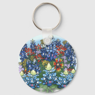 Porte-clés Fleur sauvage
