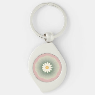 Porte-clés Fleur simple