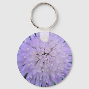 Porte-clés Fleur violette