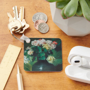 Porte-clés Fleurs (alias Roses) de William Merritt Chase