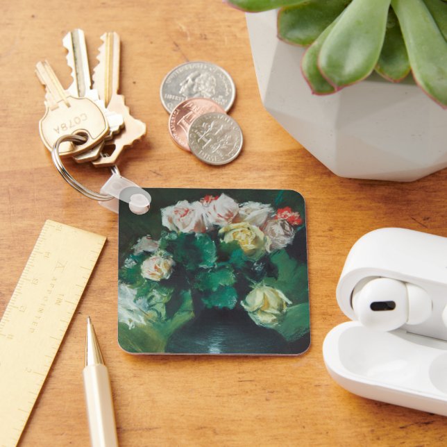 Porte-clés Fleurs (alias Roses) par William Merritt Chase (Bureau)