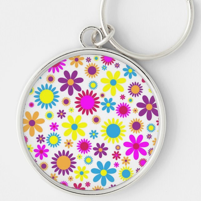 Porte-clés Fleurs Bienheureuses (Devant)