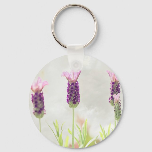Porte-clés Fleurs de lavande (Recto)