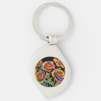 Porte-clés Fleurs de l'esprit