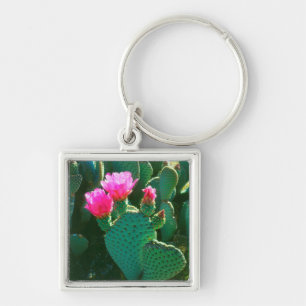 Porte-clés Fleurs de l'Opuntia basilaire