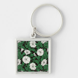 Porte-clés Fleurs de lune 2