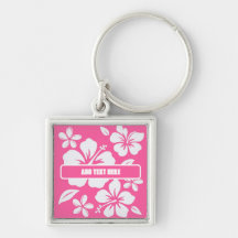 Fleurs de plage rose tropicale