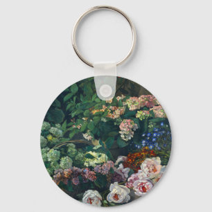 Porte-clés Fleurs de printemps Monet