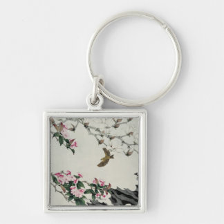 Porte-clés Fleurs de ressort