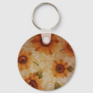 Porte-clés Fleurs de soleil