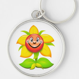 PORTE-CLÉS FLEURS DE VISAGE