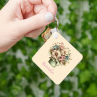 Fleurs Fantaisistes dans un Pot de Fleurs Mignon
