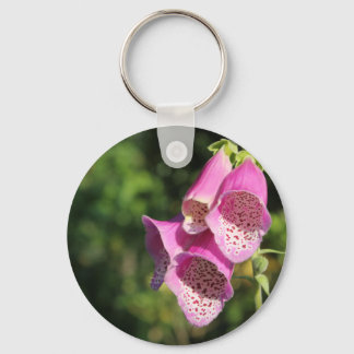 Porte-clés Fleurs Foxglove.