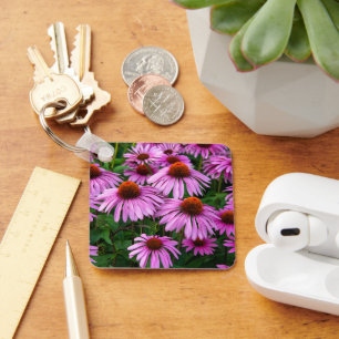 Porte-clés Fleurs   Jardin aux fleurs roses