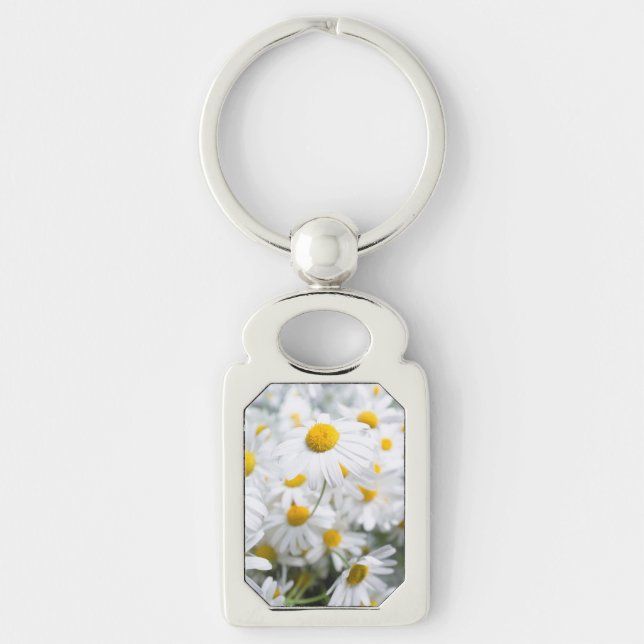 Porte-clés Fleurs marguerites (Devant)