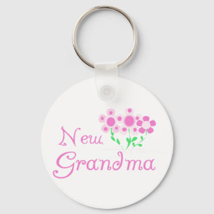 Porte-clés Fleurs roses Nouveaux T-shirts et cadeaux grand-mè