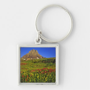 Porte-clés Fleurs sauvages alpines à Logan Pass dans Glacier