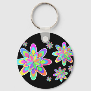 Porte-clés Fleurs super