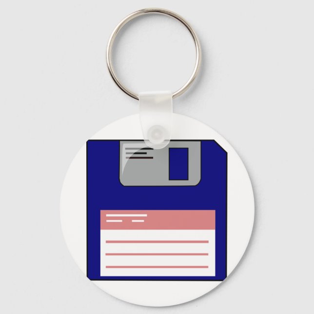 Porte-clés Floppy Disk Keychain (Recto)