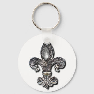 Porte-clés Flor De Lis Fleur De Lis symbole nouvelle orléans