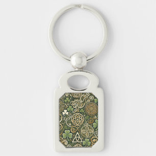 Porte-clés Floraison celtique