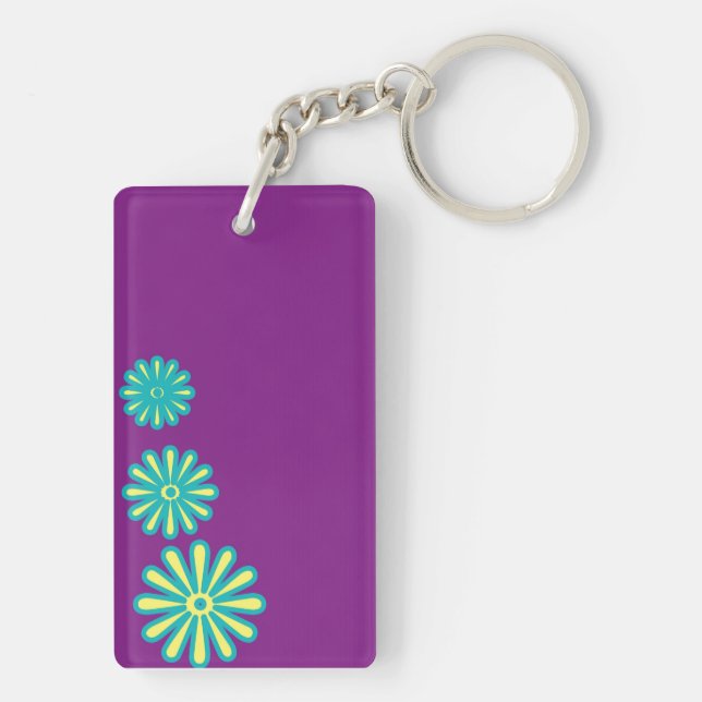 Porte-clés floral (Dos)