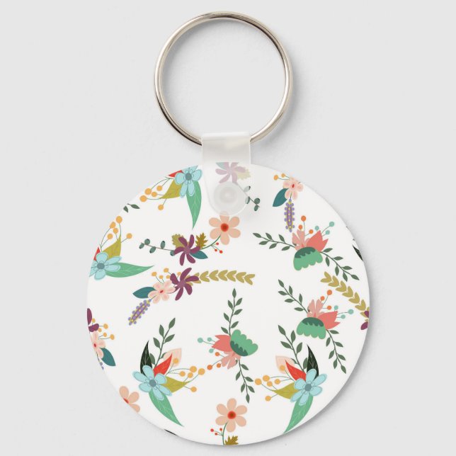 Porte-clés Floral 10 (Recto)