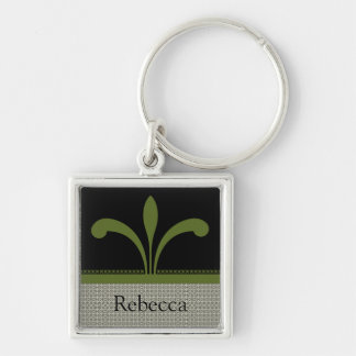 Porte-clés Floral Chic Porte - clé, Olive Green