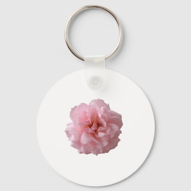 Porte-clés Floral Élégant – Fleurs Délicates et Ch (Recto)