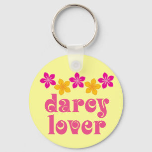 Porte-clés Floral Jane Austen Darcy Lover Don