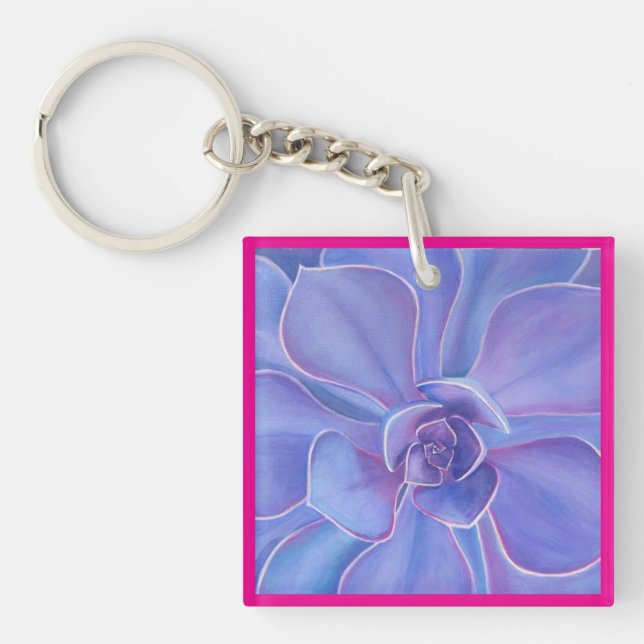 Porte-clés floral magnifique (Devant)