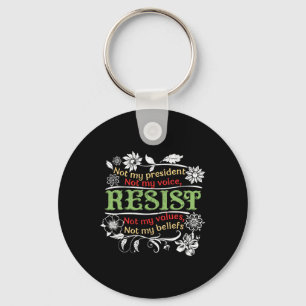 Porte-clés Floral ne résiste pas à mon président anti-Trump