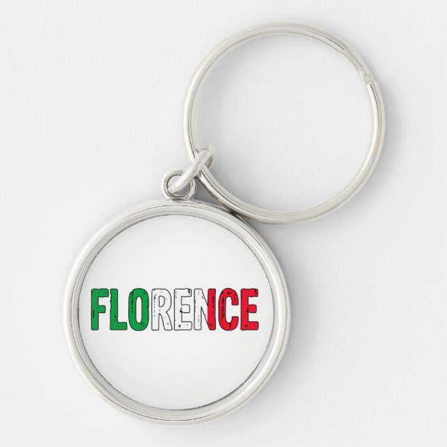 Porte-clés Florence Italie (Devant)